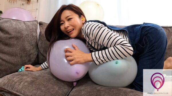 ピーチバルーンクラブ#12　あかねちゃんの風船遊び (Akane's balloon time) - 画像 (8)