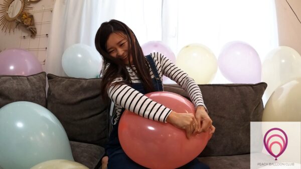 ピーチバルーンクラブ#12　あかねちゃんの風船遊び (Akane's balloon time) - 画像 (5)