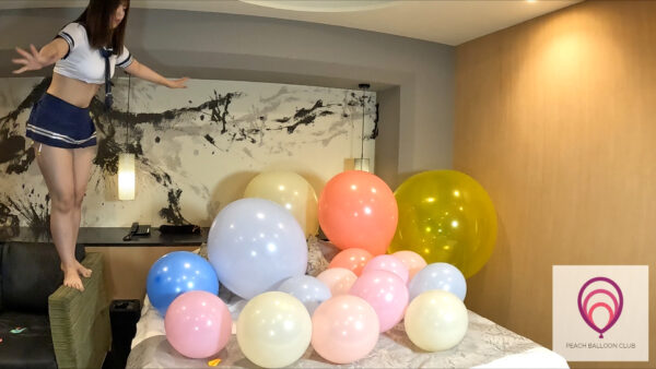 ピーチバルーンクラブ No.8 れいかの風船割り - 画像 (5)