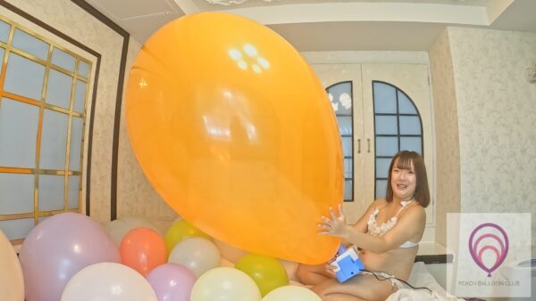 ピーチバルーンクラブ No.9-2 ななと 膨らむ風船 - 画像 (5)