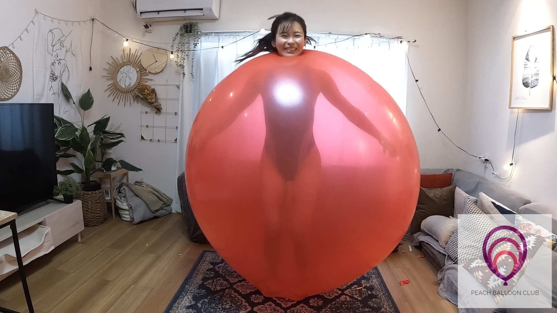 ピーチバルーンクラブ#12 あかねちゃんの風船遊び (Akane's balloon time) - 画像 (26)