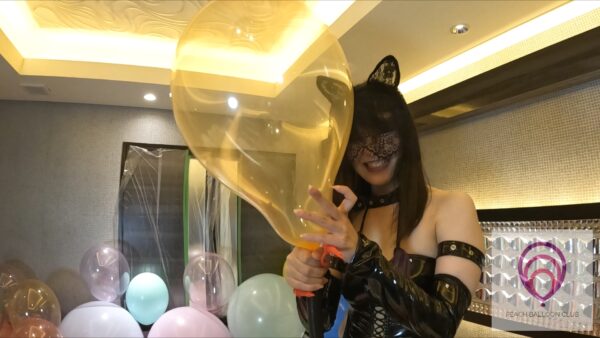 ピーチバルーンクラブ No.10-2 MIYAの風船ポンプ遊び - 画像 (8)