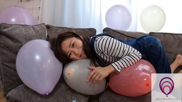 ピーチバルーンクラブ#12　あかねちゃんの風船遊び (Akane's balloon time) - 画像 (7)