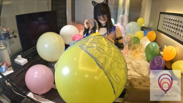 ピーチバルーンクラブ No.10-2 MIYAの風船ポンプ遊び - 画像 (22)